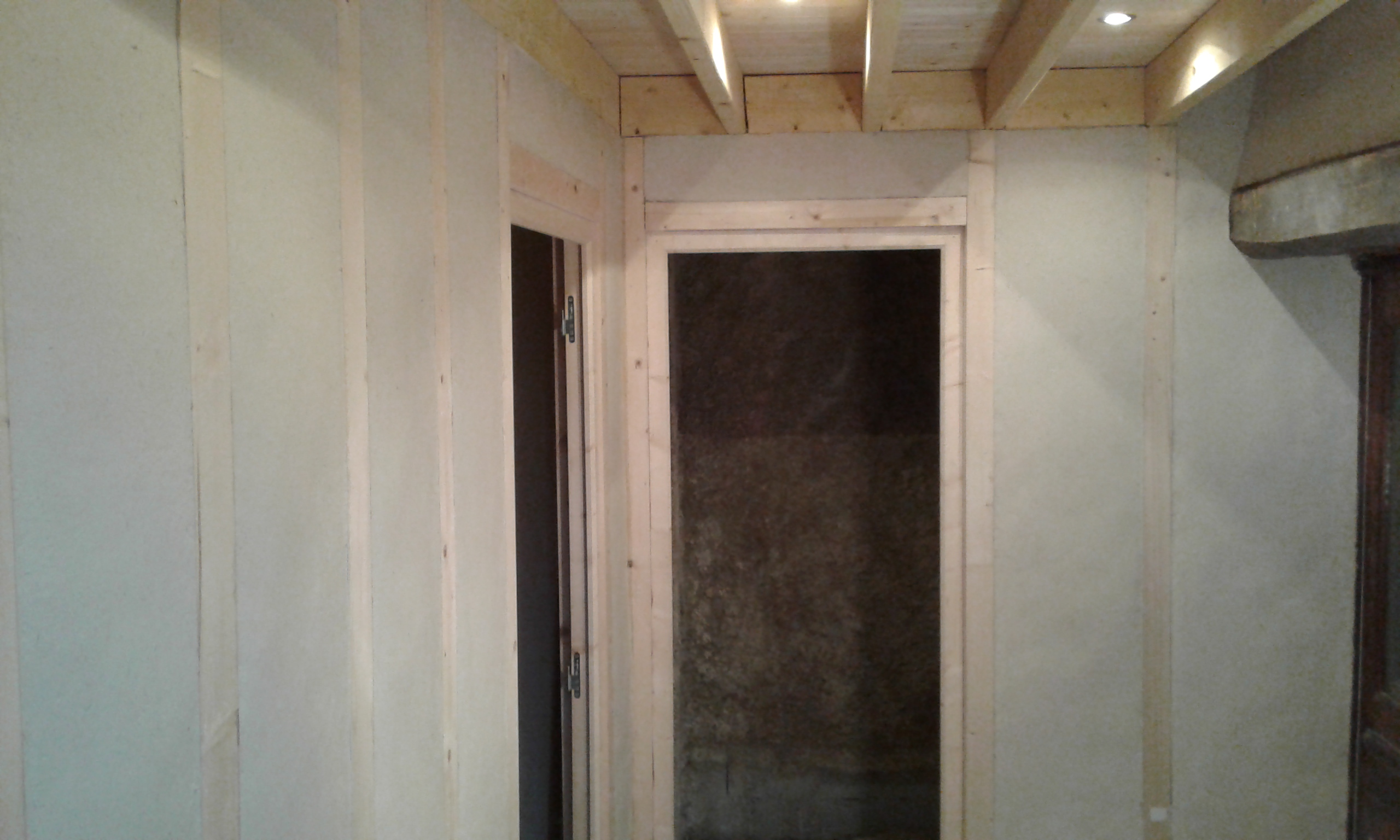 finition et cloisons en chanvre béton de chanvre